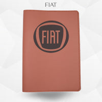 Porte-document voiture Fiat – simili cuir gravure laser Atelier Guillot