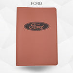 Porte-document voiture Ford – simili cuir gravure laser Atelier Guillot