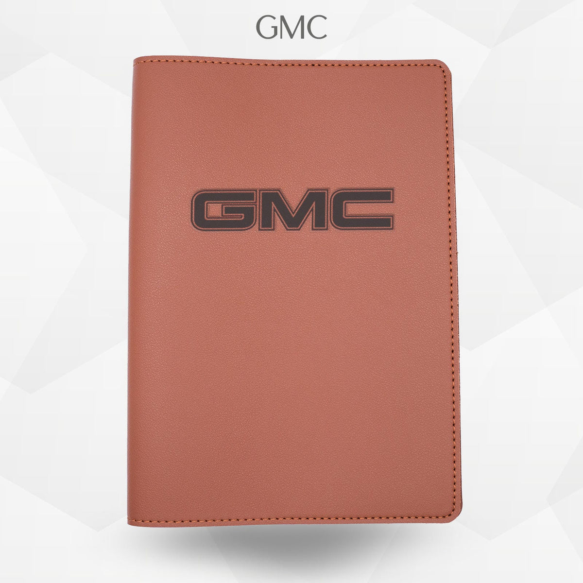 Porte-document voiture GMC – simili cuir gravure laser Atelier Guillot