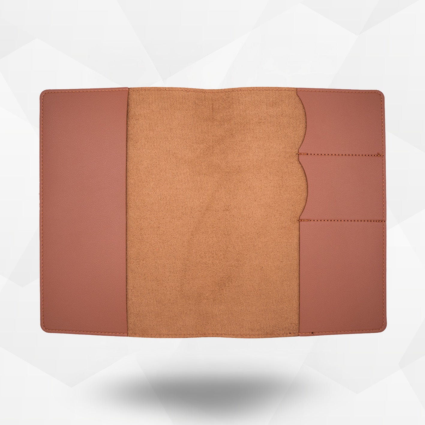 intérieur vide d'un porte document 
