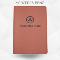 Porte-document voiture Mercedes-Benz – simili cuir gravure laser Atelier Guillot