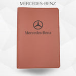 Porte-document voiture Mercedes-Benz – simili cuir gravure laser Atelier Guillot