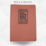 Porte-document voiture Rolls-Royce – simili cuir gravure laser Atelier Guillot