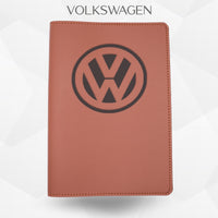 Porte-document voiture Volkswagen – simili cuir gravure laser Atelier Guillot
