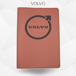 Porte-document voiture Volvo – simili cuir gravure laser Atelier Guillot