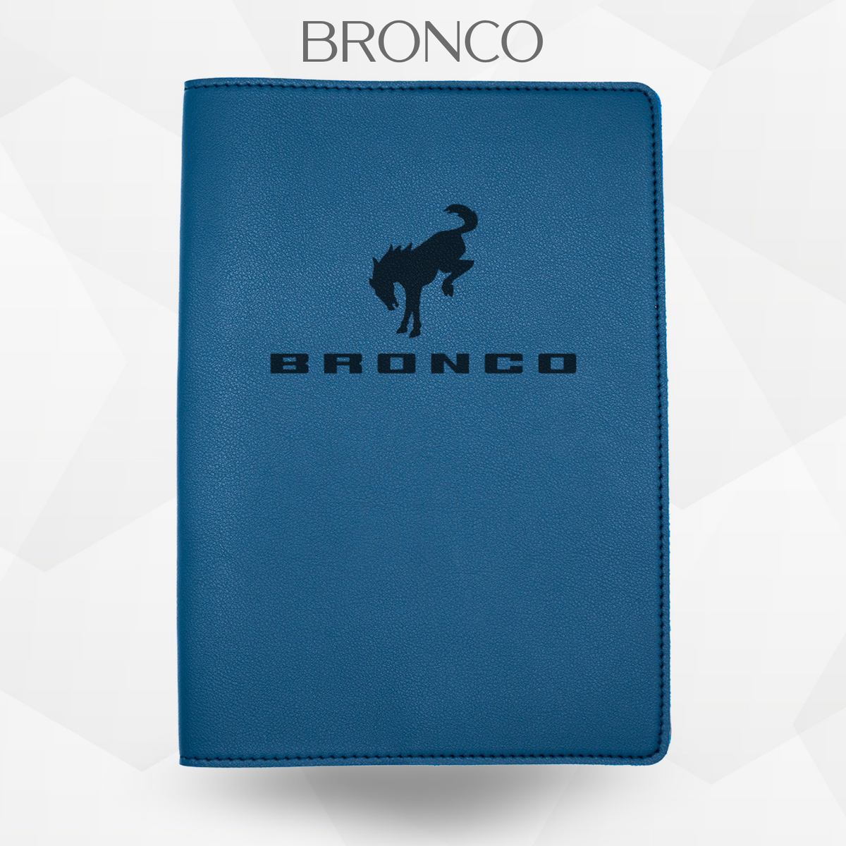 Porte document Bronco de couleur bleu