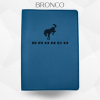Porte document Bronco de couleur bleu