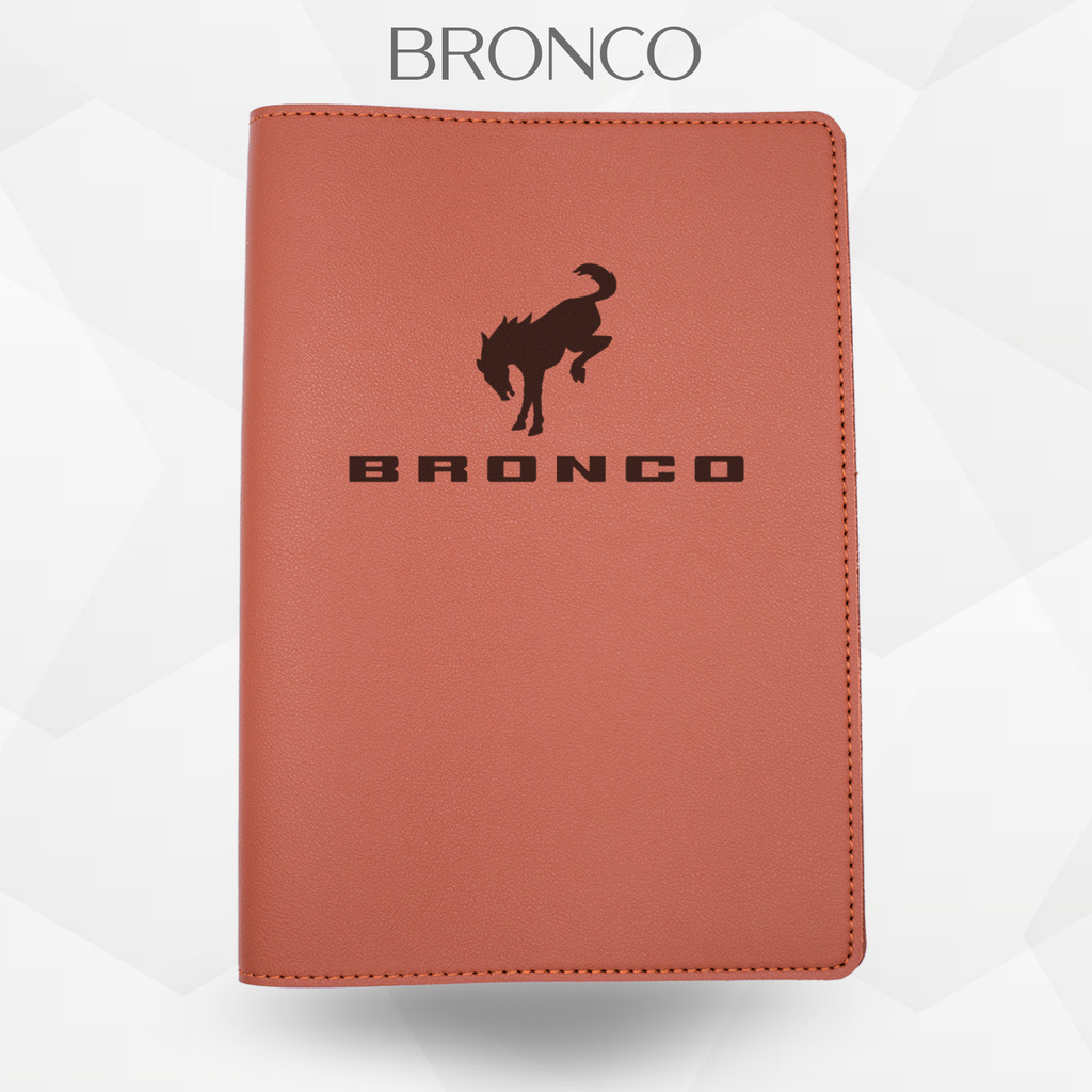 Porte document Bronco de couleur marron