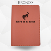 Porte document Bronco de couleur marron
