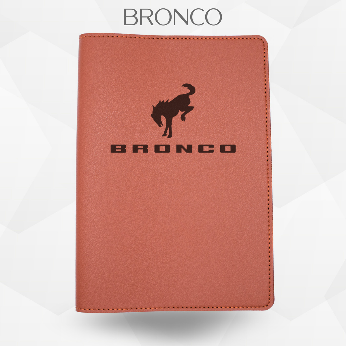 Porte document Bronco de couleur marron