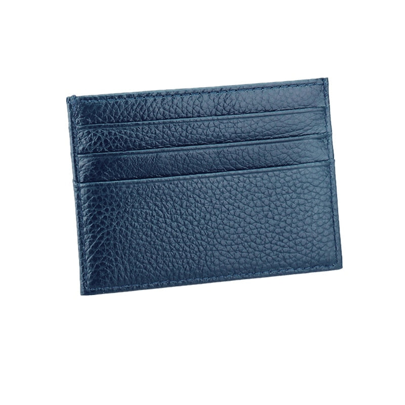 Porte Carte pour femme de couleur bleu 
