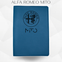 Porte document Alfa romeo mito de couleur bleu