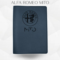 Porte document Alfa romeo mito de couleur noir
