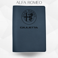 Porte document alfa romeo giulietta de couleur noir