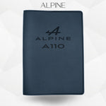 Porte document Alpine A110 de couleur noir