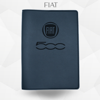 porte document fiat500 de couleur noir
