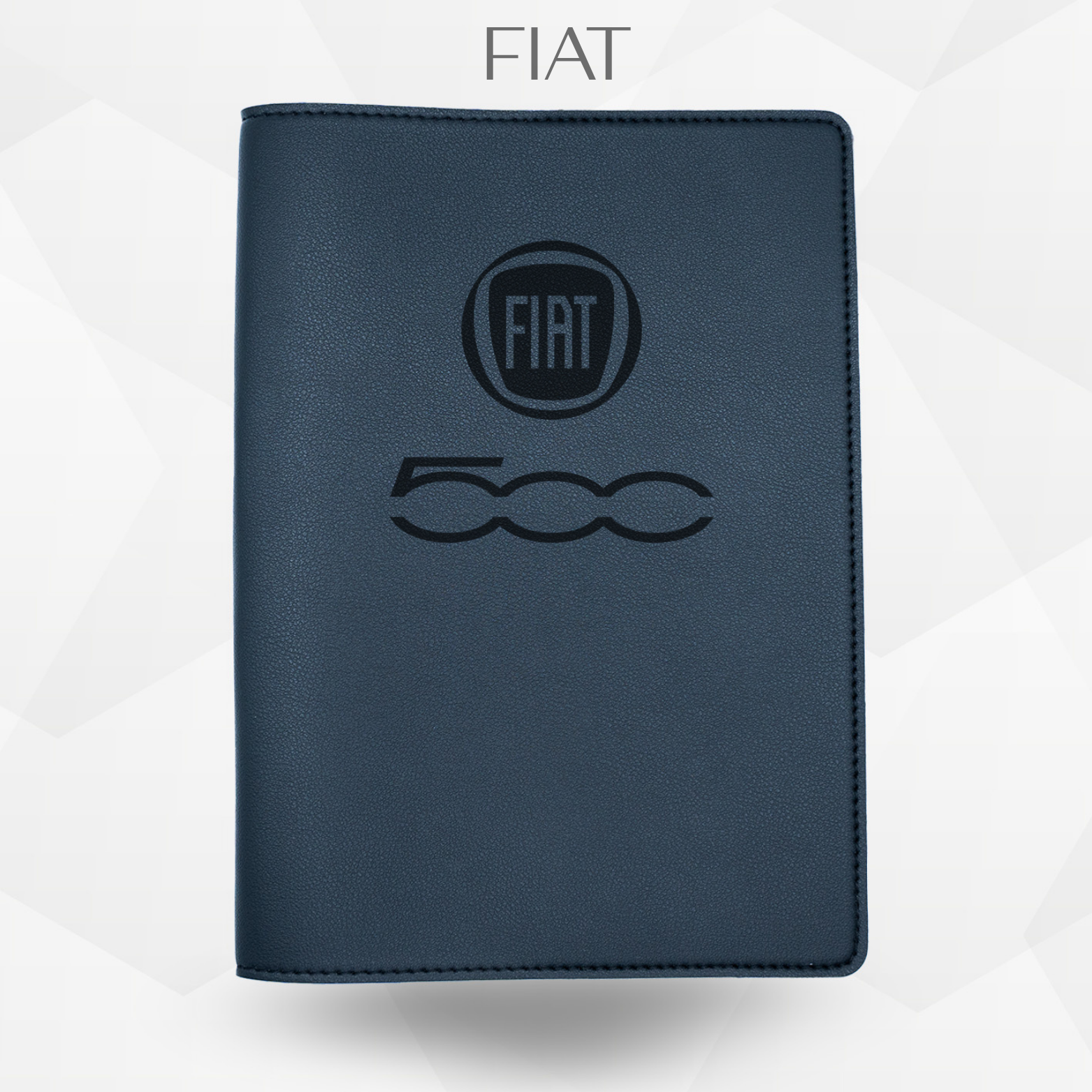 porte document fiat500 de couleur noir