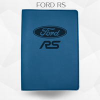 porte document Ford RS de couleur bleu