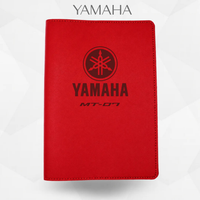 Porte document yamaha Mt 07 de couleur  rouge