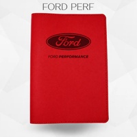Porte document ford performance de couleur rouge