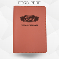 Porte document ford performance de couleur marron