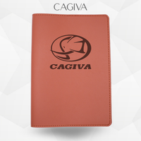 Porte document cagiva de couleur marron