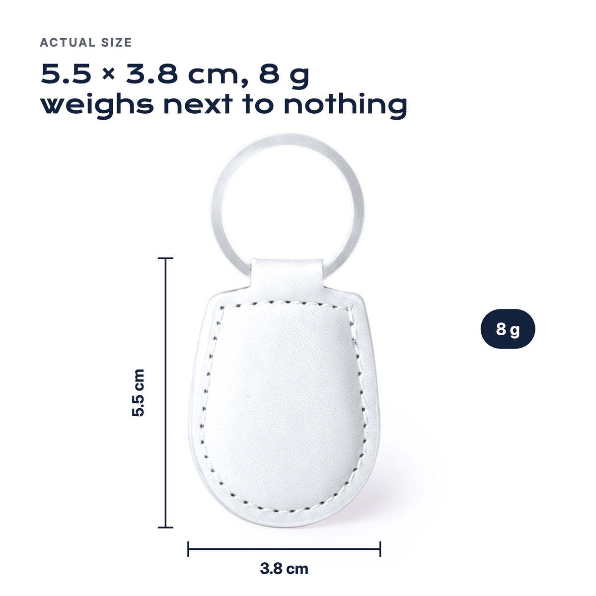 Keychain by Atelier Guillot: 5.5 × 3.8 cm, 8 g