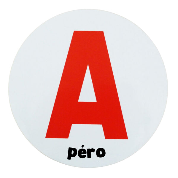 Disco A "Apéro" – Adesivo magnetico