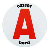 CD A "Cassos à Bord" – Magnet-Sticker