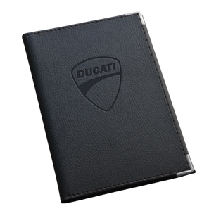 Porte Carte Grise Ducati en simili cuir