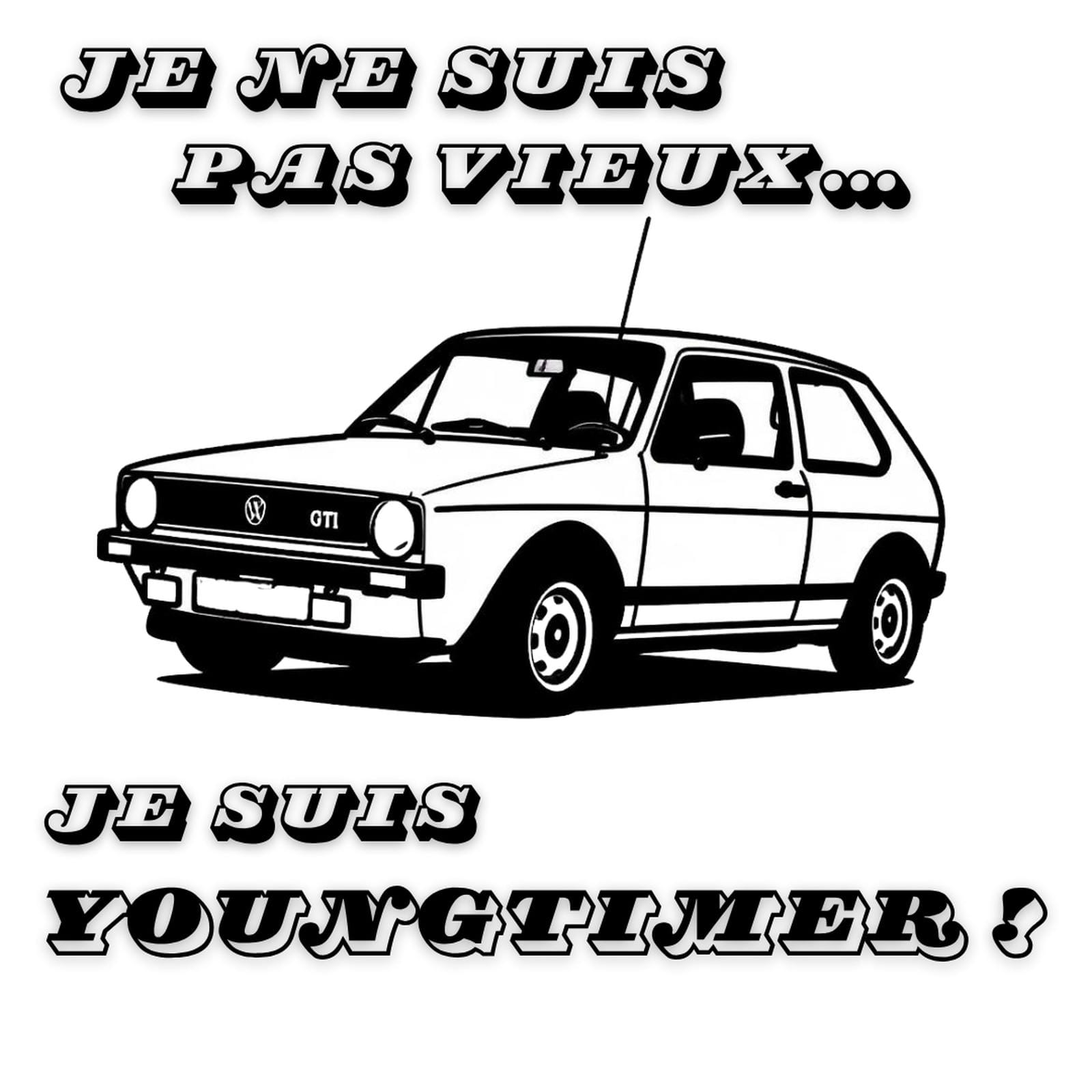 Mug Youngtimer Golf GTI