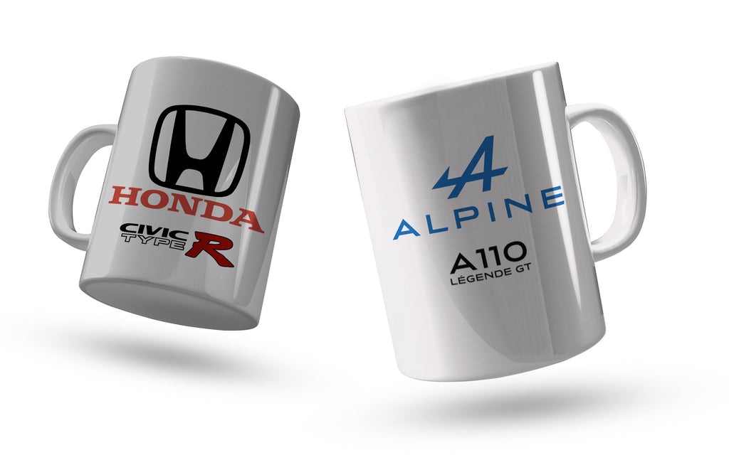 Personalisierte Tasse Auto-/Motorrad-Logo
