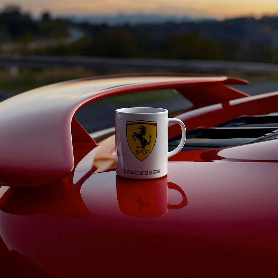 Personalisierte Tasse Auto-/Motorrad-Logo