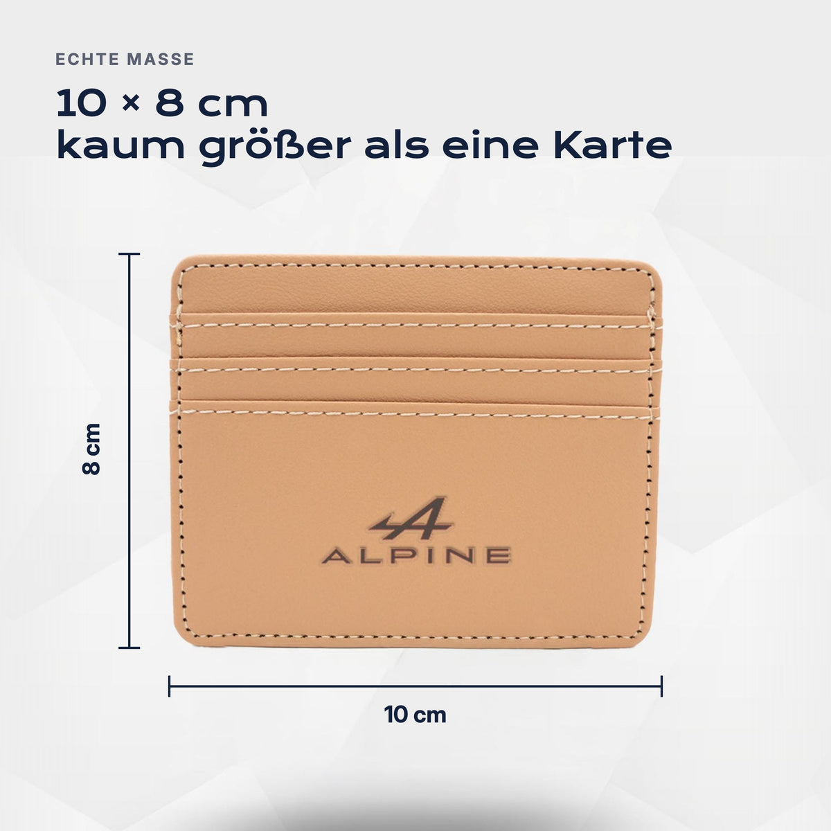 Kartenetui Alpine von Atelier Guillot: 10 × 8 cm, kaum größer als eine Karte