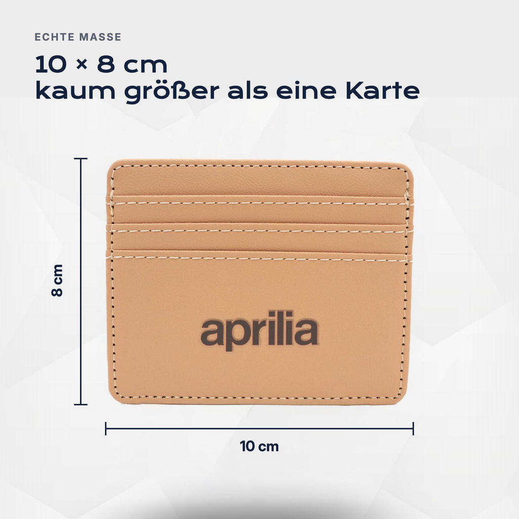 Kartenetui Aprilia von Atelier Guillot: 10 × 8 cm, kaum größer als eine Karte