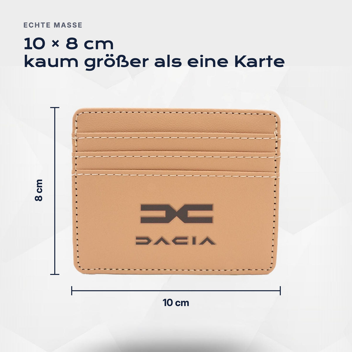Kartenetui Dacia von Atelier Guillot: 10 × 8 cm, kaum größer als eine Karte