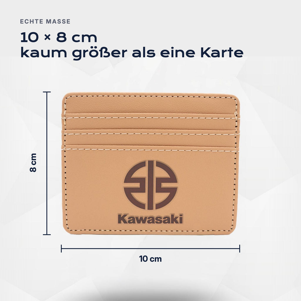 Kartenetui Kawasaki von Atelier Guillot: 10 × 8 cm, kaum größer als eine Karte