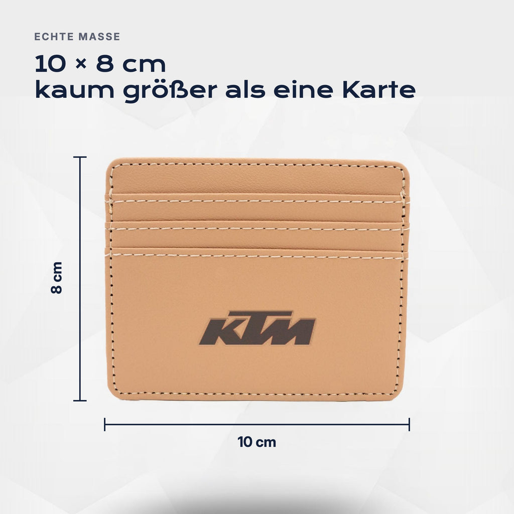 Kartenetui KTM von Atelier Guillot: 10 × 8 cm, kaum größer als eine Karte
