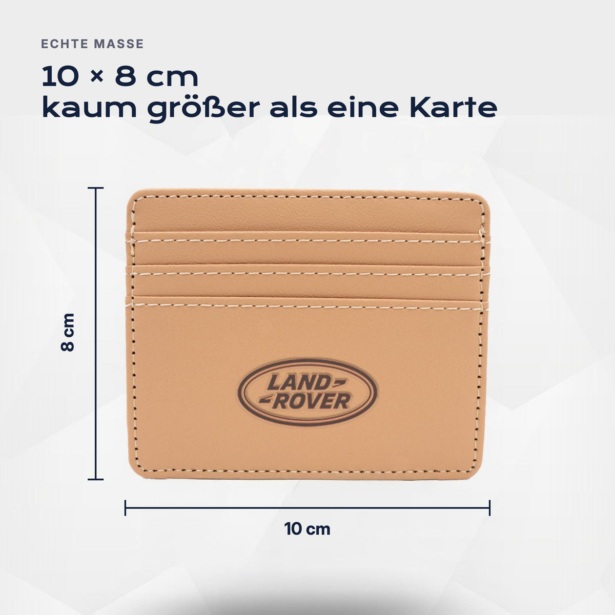 Kartenetui Land Rover von Atelier Guillot: 10 × 8 cm, kaum größer als eine Karte