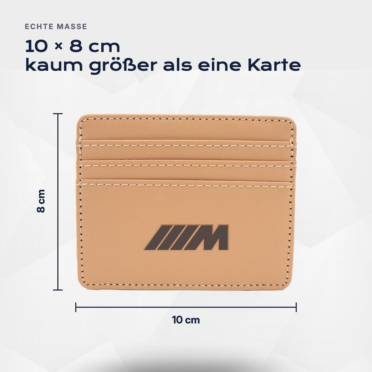Kartenetui Pack M von Atelier Guillot: 10 × 8 cm, kaum größer als eine Karte