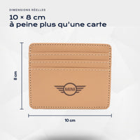 Porte-carte bancaire Mini Atelier Guillot : 10 × 8 cm, à peine plus qu'une carte