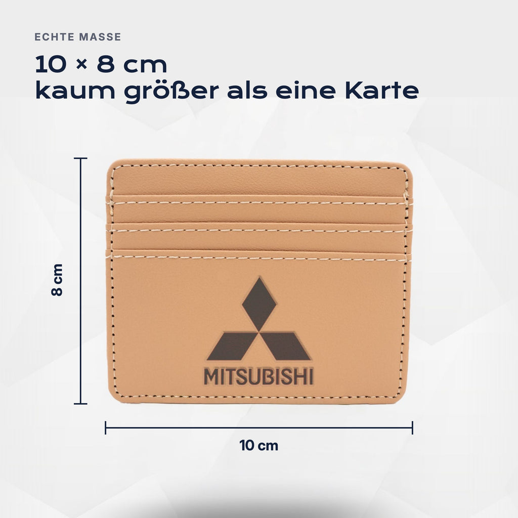 Kartenetui Mitsubishi von Atelier Guillot: 10 × 8 cm, kaum größer als eine Karte
