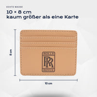 Kartenetui Rolls-Royce von Atelier Guillot: 10 × 8 cm, kaum größer als eine Karte