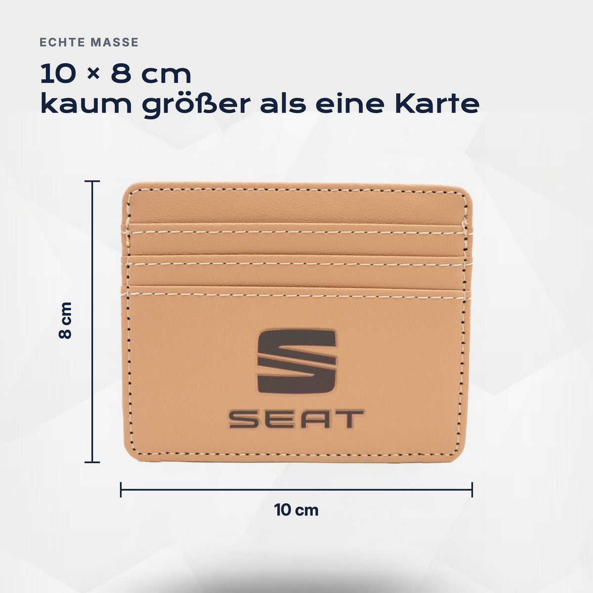 Kartenetui SEAT von Atelier Guillot: 10 × 8 cm, kaum größer als eine Karte