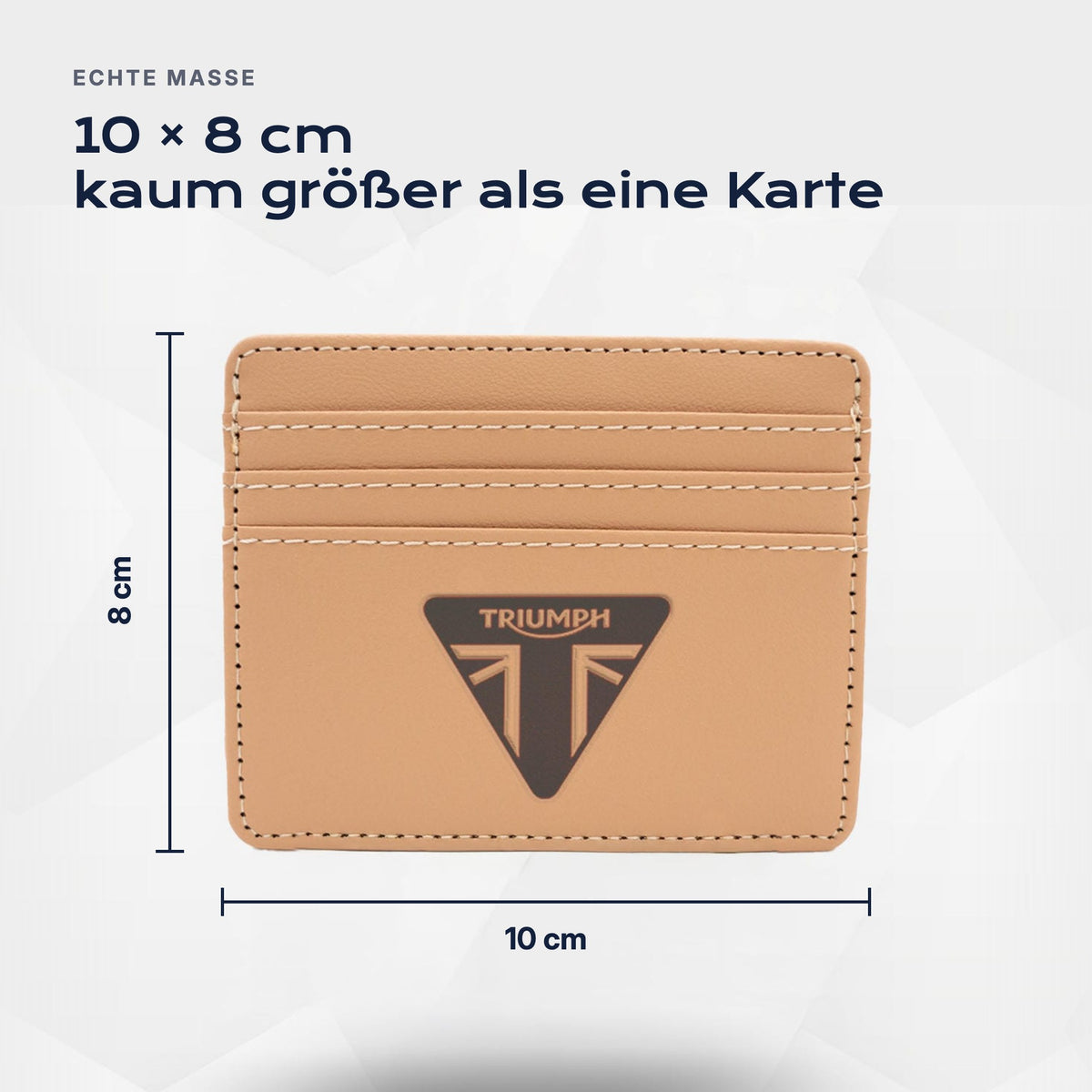 Kartenetui Triumph von Atelier Guillot: 10 × 8 cm, kaum größer als eine Karte