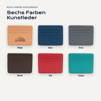 Kartenetui X Ford Alps Runners: die Kunstleder-Farben