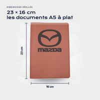 Porte-documents MAZDA Atelier Guillot : 23 × 16 cm, les documents A5 à plat