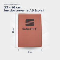 Porte-documents SEAT Atelier Guillot : 23 × 16 cm, les documents A5 à plat