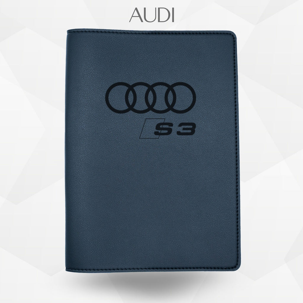 Portadocumenti auto Audi S3 colore nero