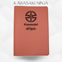 porte document Kawasaki Ninja de couleur marron
